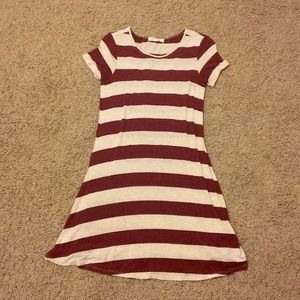 Striped T-Shirt Dress